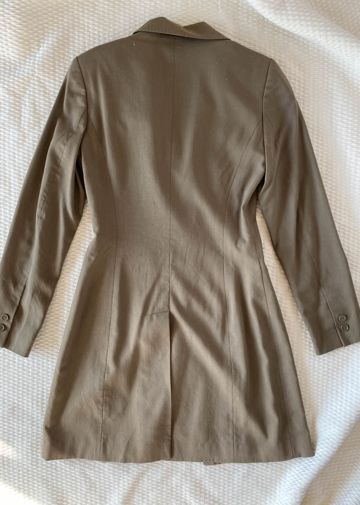 Tyra's Low Pile Wool Trench Coat