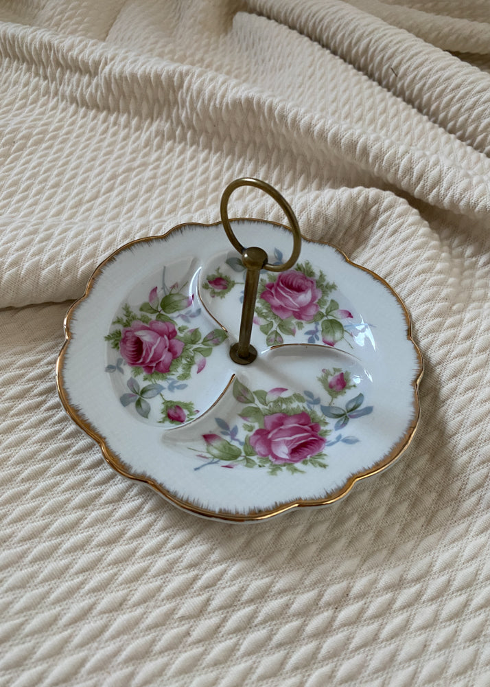 Rebecca's Hand-painted Floral Catch All Tray