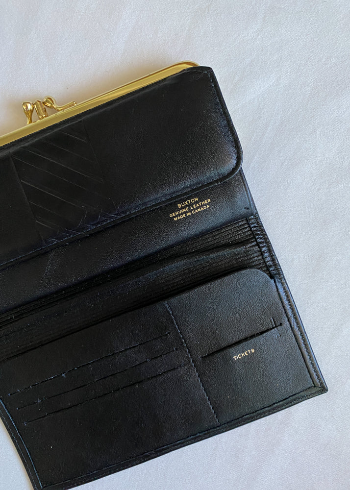 Naomi's Buxton Black Leather Wallet