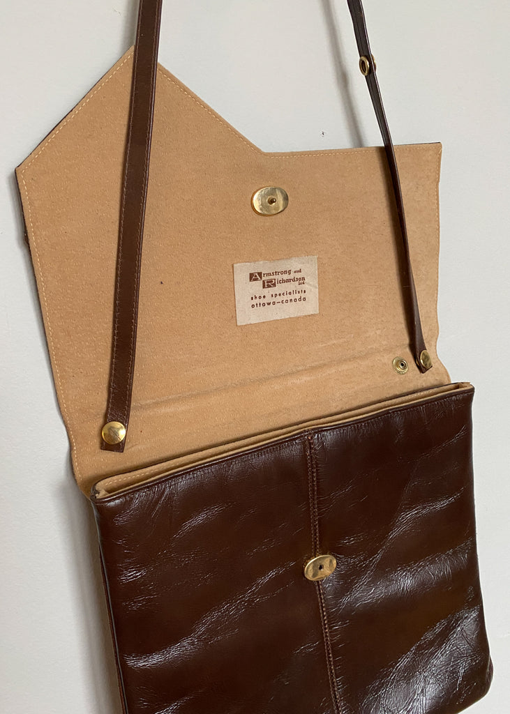 Kaitlin's Leather and Suede Envelope Bag